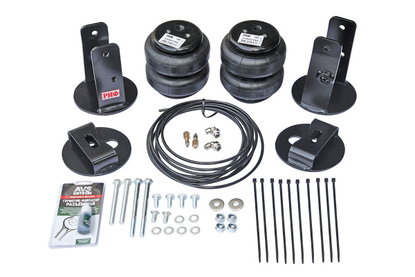 Пневмоподвеска РИФ для HILUX 2015+ на задний мост для стандартной подвески Пневмоподвеска РИФ для HILUX 2015+ на задний мост для стандартной подвески