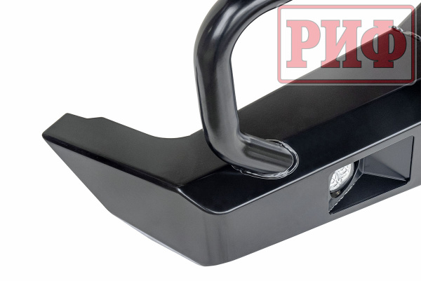 Бампер РИФ передний Toyota Land Cruiser 76/78 2007+ c доп. фарами и защитной дугой,под штатную лебед