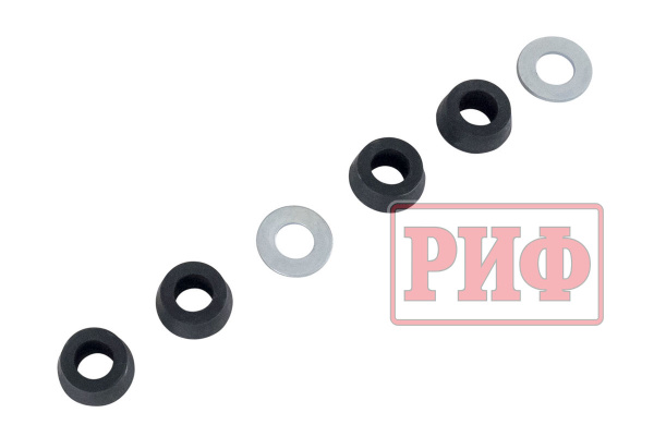 Амортизатор усиленный РИФ задний газовый Nissan Patrol Y60/Y61, Toyota Land Cruiser 71, 76, 78 , 79 2007+ лифт 50 мм