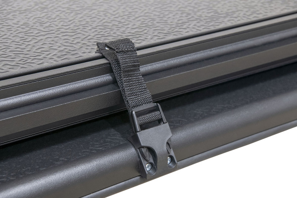 Крышка кузова Toyota Tundra 2014-2016 трёхсекционная, алюминиевая, черная (5,6 фута - 170,8 см)