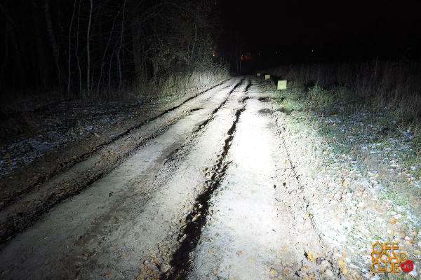 Фара дальнего света РИФ 199 мм 80W LED