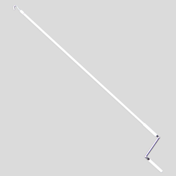 Маркиза автомобильная РИФ 3.0х2,5 м кассетная, привод механический, ручной, корпус белый