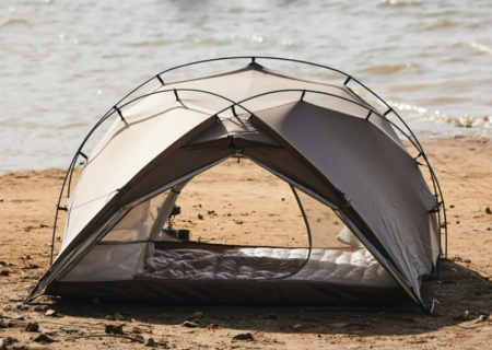 3 Палатка Naturehike Hillock 6, 2-местная, зеленая