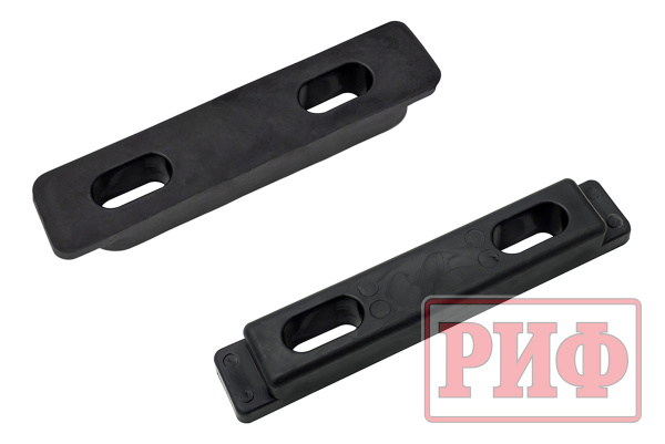 Багажник экспедиционный (платформа) алюминиевый РИФ 1150x2080 мм для Toyota Land Cruiser Prado 150 (с крепежом)