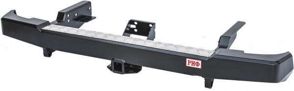 Бампер РИФ задний УАЗ Патриот Пикап 2005+ с квадратом под фаркоп стандарт