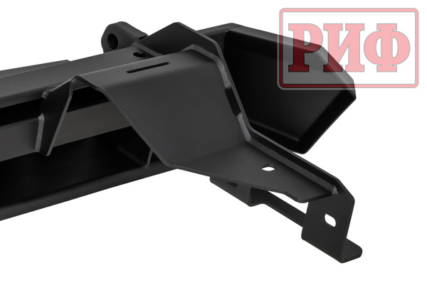 Бампер РИФ силовой задний Changan Hunter Plus с квадратом под фаркоп и фонарями