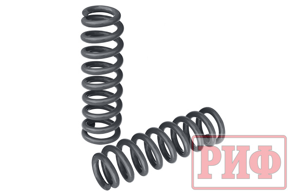 Пружины РИФ передние Toyota Land Cruiser Prado 150 дизель лифт 30 мм бензин 4.0 лифт 45 мм, Haval H9 2024 бензин лифт 30 мм, Foton Tunland V9 лифт 45 мм 0-50 кг