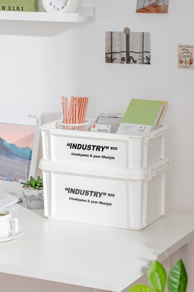 Контейнер IRIS для хранения, без крышки, белый