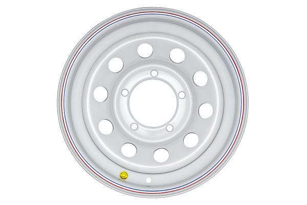 Диск усиленный УАЗ стальной белый 5x139,7 7xR15 d110 ET-3