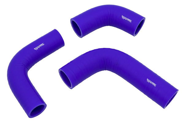 Патрубки радиатора УАЗ-452 Буханка (инжектор) дв. 4213 силикон армир.(3 шт)