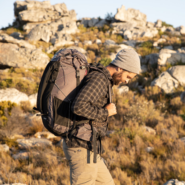 Рюкзак туристический Naturehike 40+5 л, черный