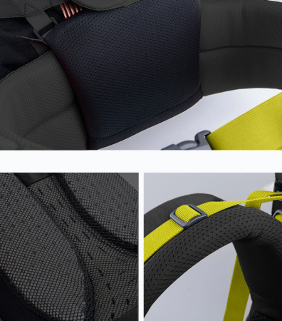 5 Рюкзак туристический Naturehike 55 л, черный