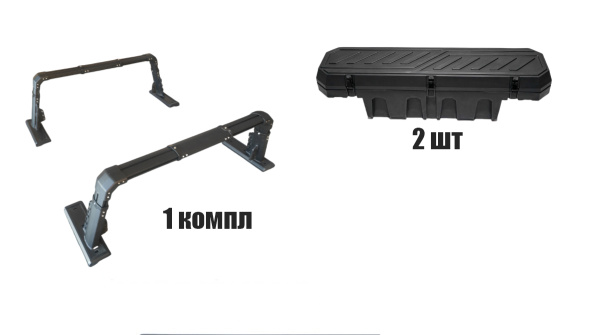 Кунг-каркас Baja Racing многофункциональный с 2-мя малыми бок. удлин. ящиками L200, D-MAX, Navara Кунг-каркас Baja Racing многофункциональный с 2-мя малыми бок. удлин. ящиками L200, D-MAX, Navara